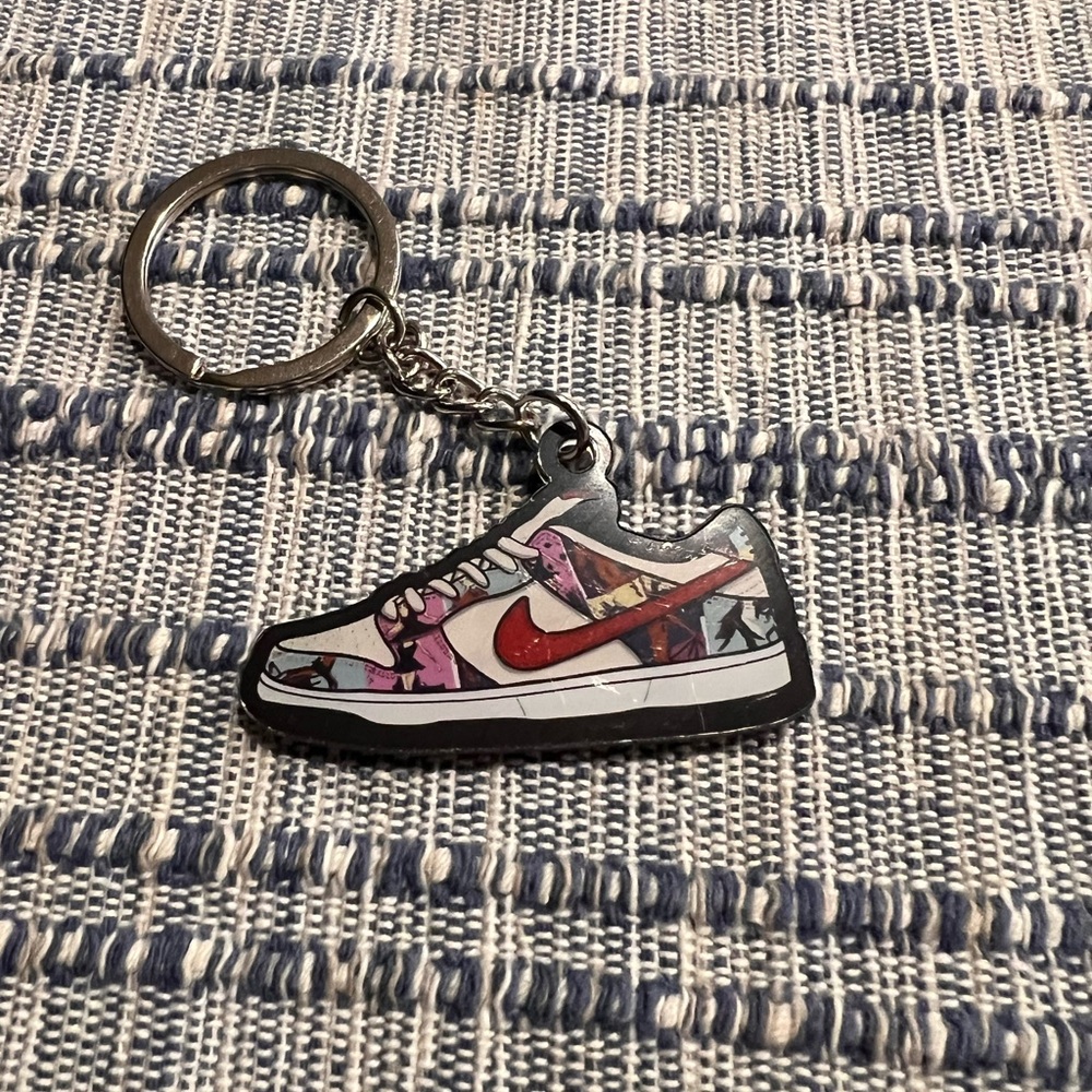Custom Paris SB Nike Dunk Low Keychain Bag Accessory ￼